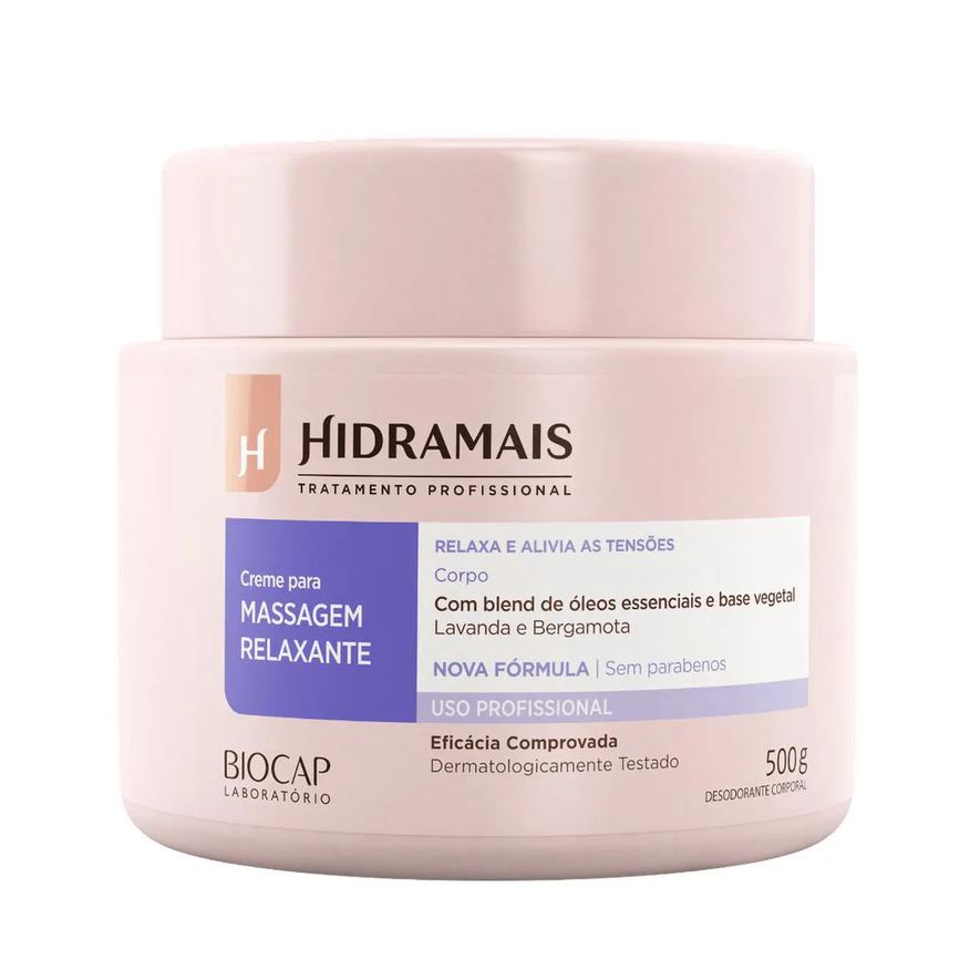 Hidramais Creme para Massagem Relaxante 500g