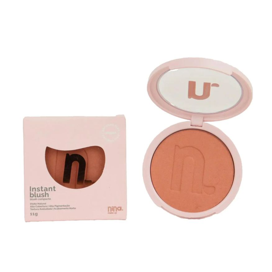 Nina Makeup Nina Make Up Instant Blush Compacto Coral
