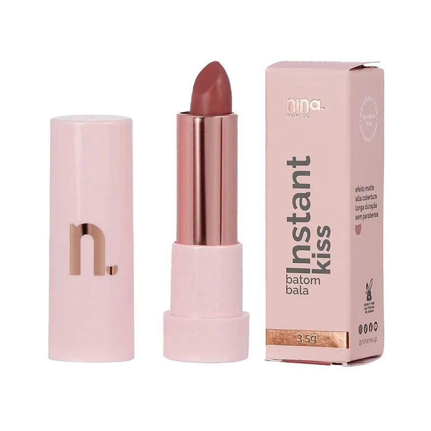 Nina Makeup Nina Make Up Instant Kiss Batom Bala Cozy