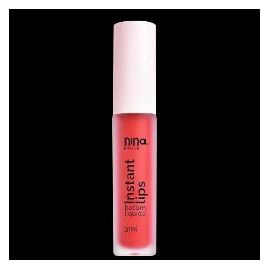 Nina Makeup Nina Make Up Instant Kiss Batom Liquido Rubi