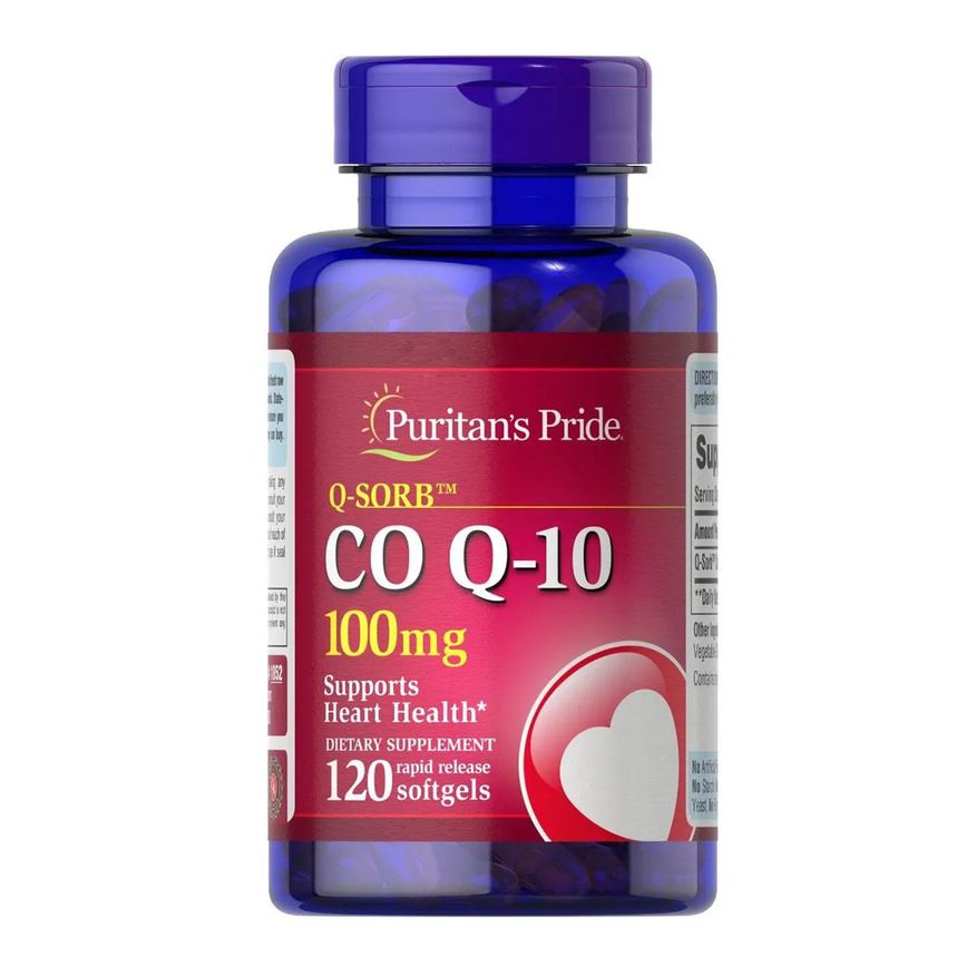 Puritans Pride Coenzima Q10 100mg 120 Capsulas