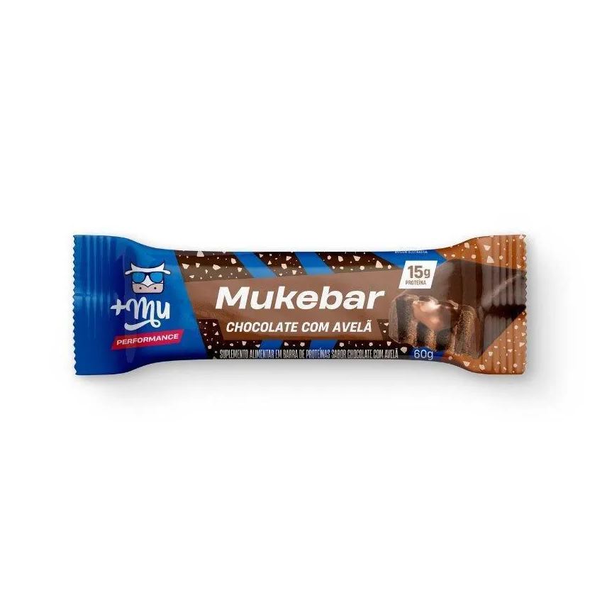 Mais Mu Barra de Proteina Chocolate com Avela 60g
