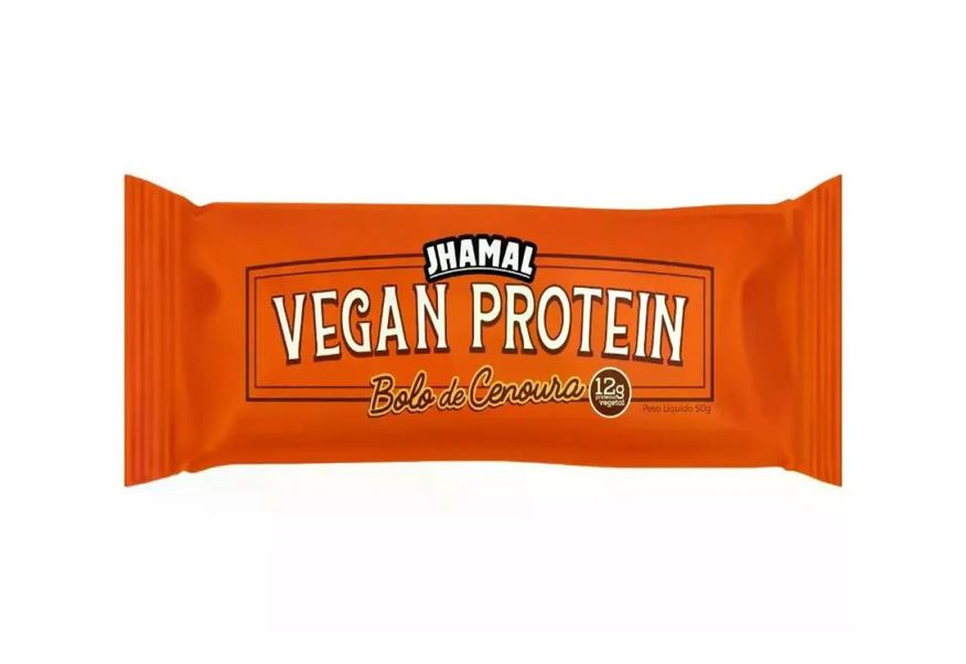 Jhamal Barra Proteica Bolo de Cenoura 50g