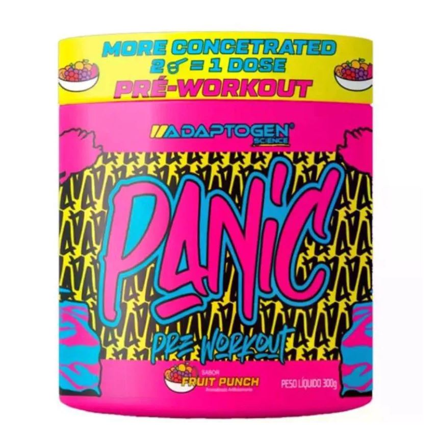 Adaptogen Science Panic Pre Workout Adaptogen Fruit Punch 300g