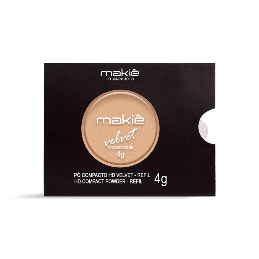 Makiê Pó Compacto Hd Refil 4g Bronzer