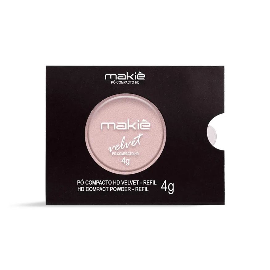 Makiê Pó Compacto Hd Refil 4g Glamour