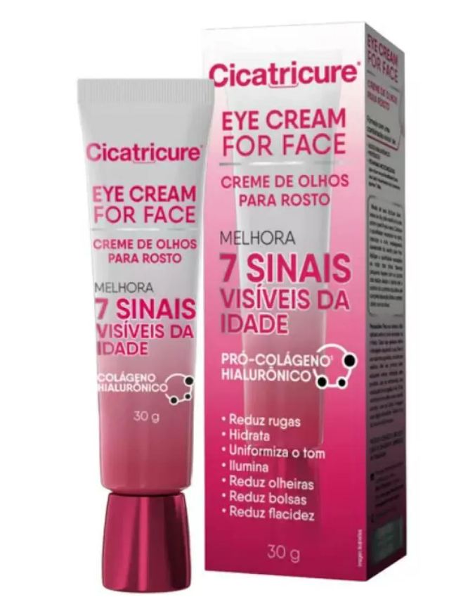 Creme Cicatricure de Olhos Anti Idade Hialurônico 30g