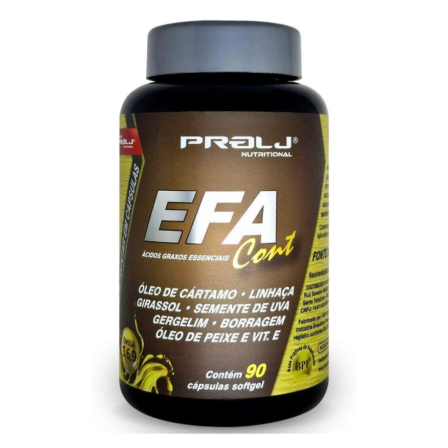 Prolj Efa Cont Ácidos Graxos Essenciais 1000mg 90 cápsulas Nutritional