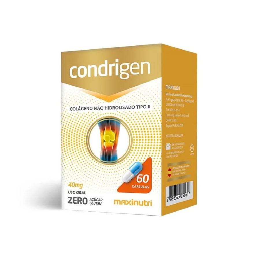 Maxinutri Condrigen Colágeno Tipo Ii (60 cápsulas) - Padrão: Único
