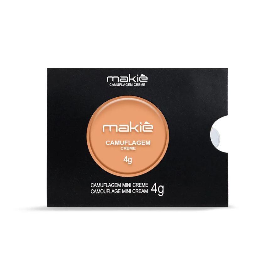 Makiê Mini Camuflagem Creme 4g Taupe