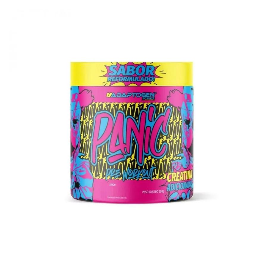 Adaptogen Science Panic Pre Workout (300g) - Sabor: Manga E Laranja