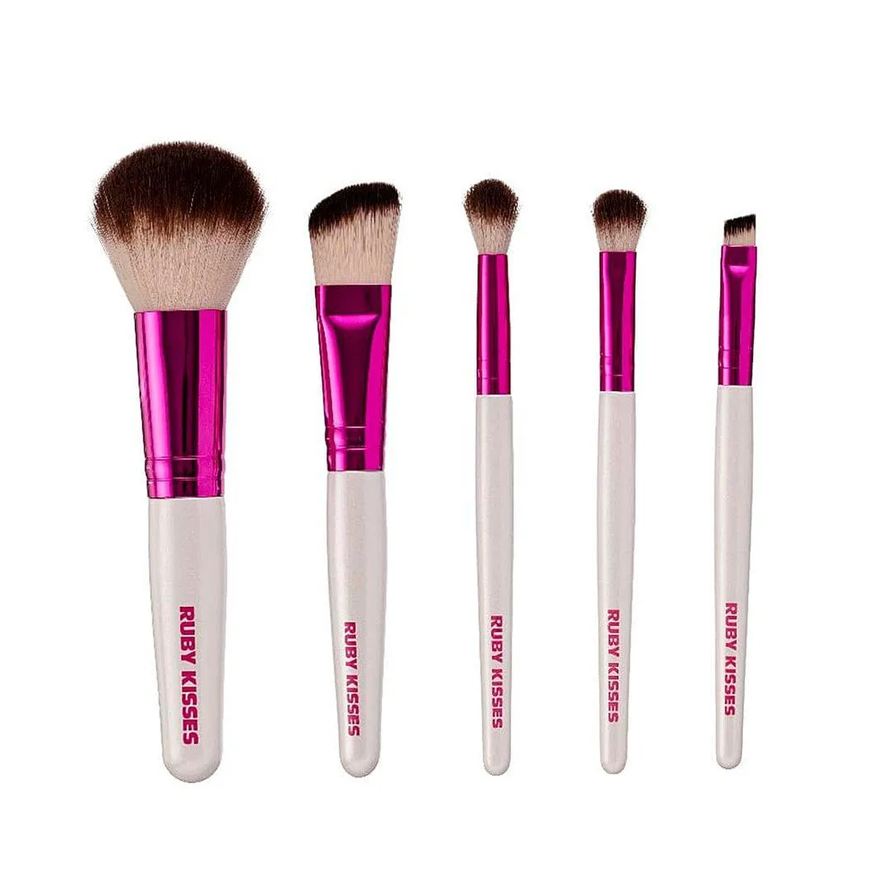 Ruby Kisses Kit Pincéis para Rosto E Olhos