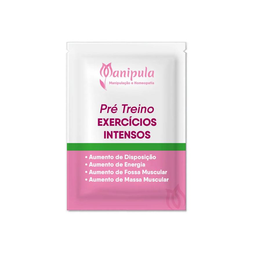 Manipula Pre Treino - Exercícios Intensos 30 Saches