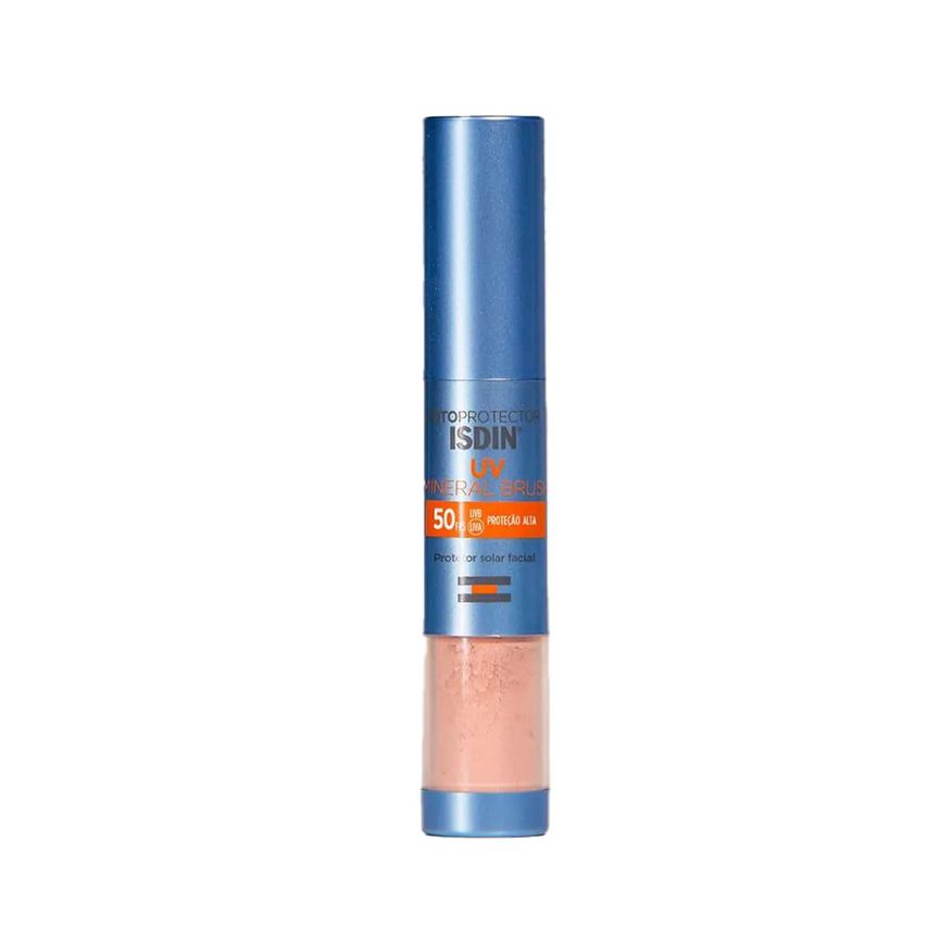 Isdin Uv Brush Mineral Fps50 - Protetor Solar Facial em Pó 2g