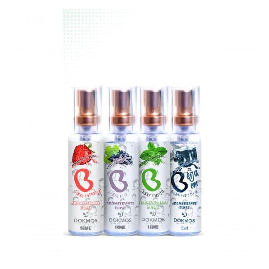 Dokmos Aromatizante Bucal Beija Bem com Própolis - Kit com 4