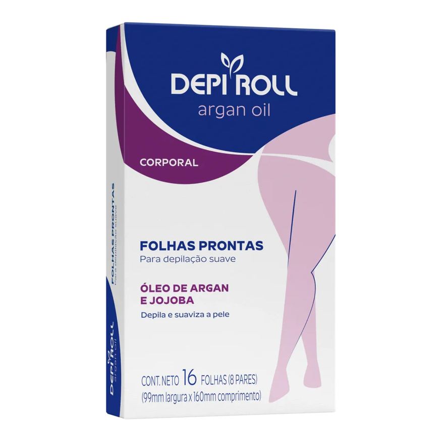 para Folhas Depilação Depi Roll com 50 unidades