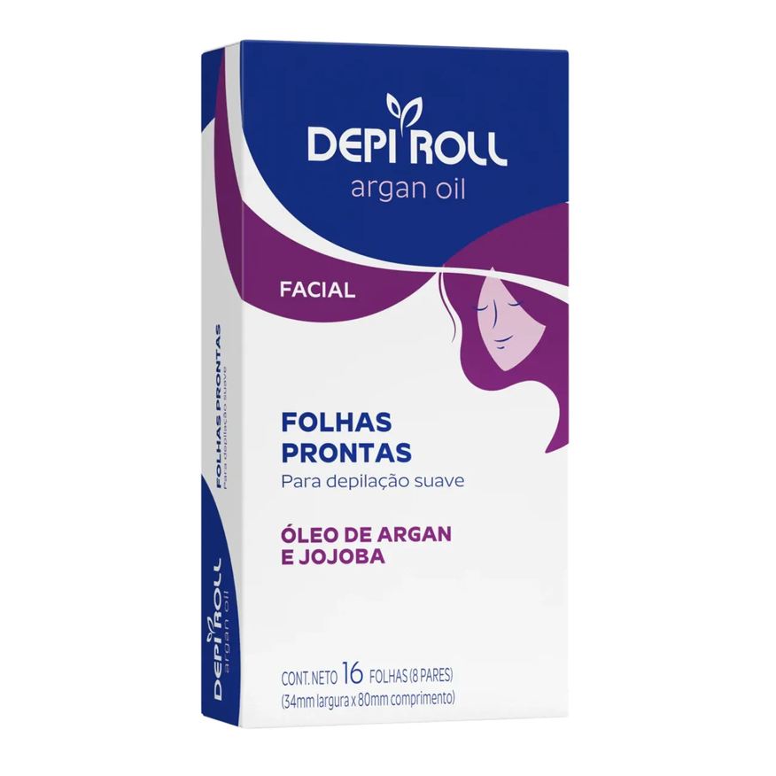para Lenço Depilação Depi Roll 20fls