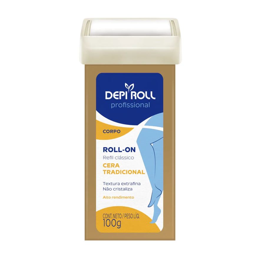 Depilflax Cera Roll-on Mel 100g