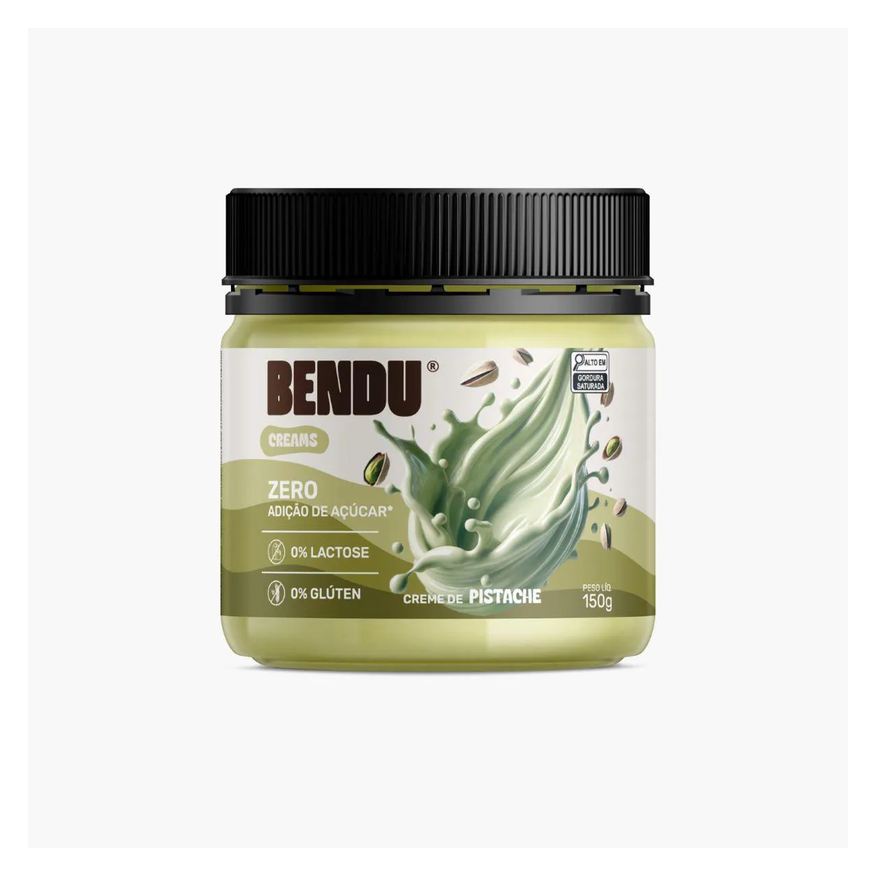 Bendú Creme de Pistache Bendu Zero Açúcar 150g