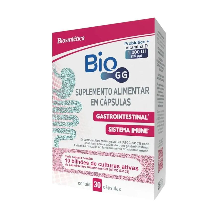 Aché Suplemento Alimentar Bio Gg Lactobacillus Rhamnosus 30 Cápsulasúlas