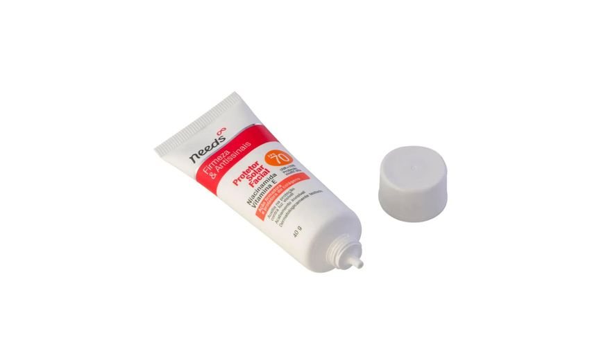 Needs Protetor Solar Facial Firmeza & Antissinais FPS 70 40g