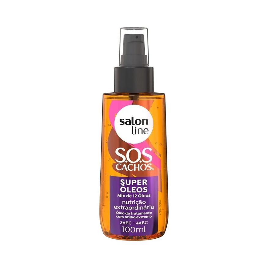Salon Line Óleo Sos Cachos Super Óleos 100ml