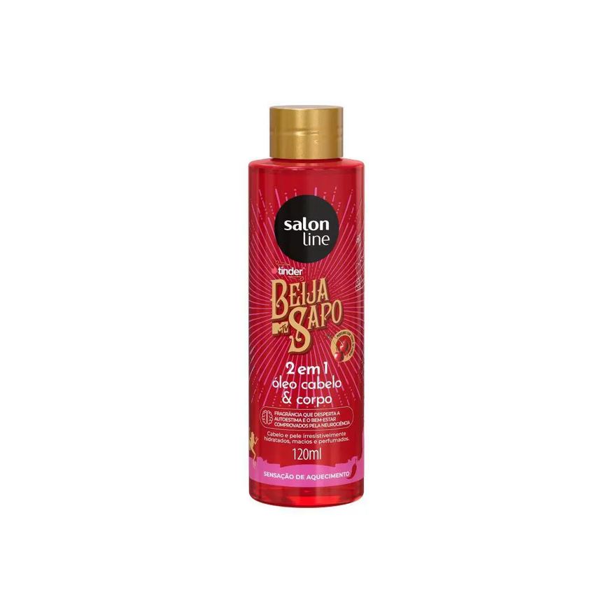 Salon Line Óleo 2 em 1 Cabelo e Corpo e Beija Sapo 120ml