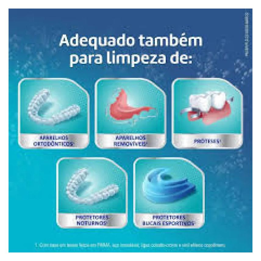 Tabs Corega Pastilhas de Limpeza Branqueador C/30 Pastilhas