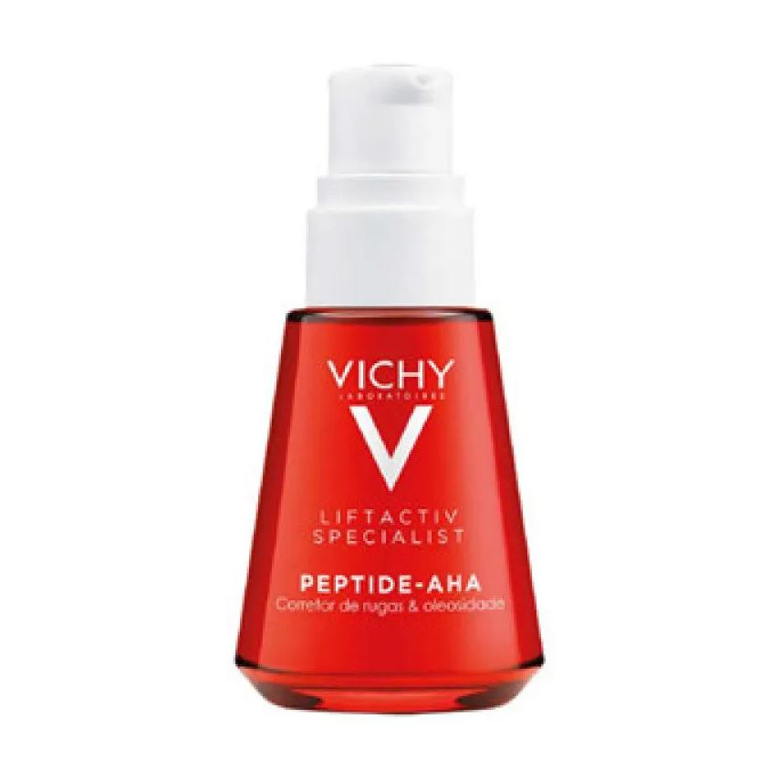 Vichy Sérum Corretor de Rugas e Oleosidade Peptide Aha Toque Seco 30ml
