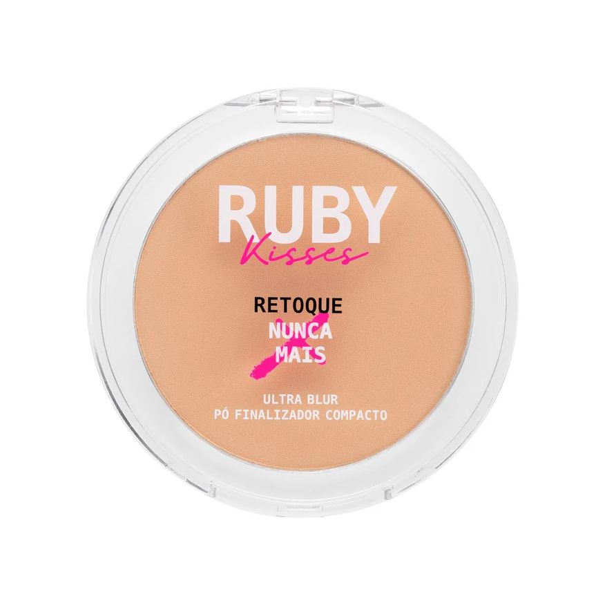Ruby Kisses Pó Finalizador Compacto Ultra Blur Retoque Nunca Mais - Fair