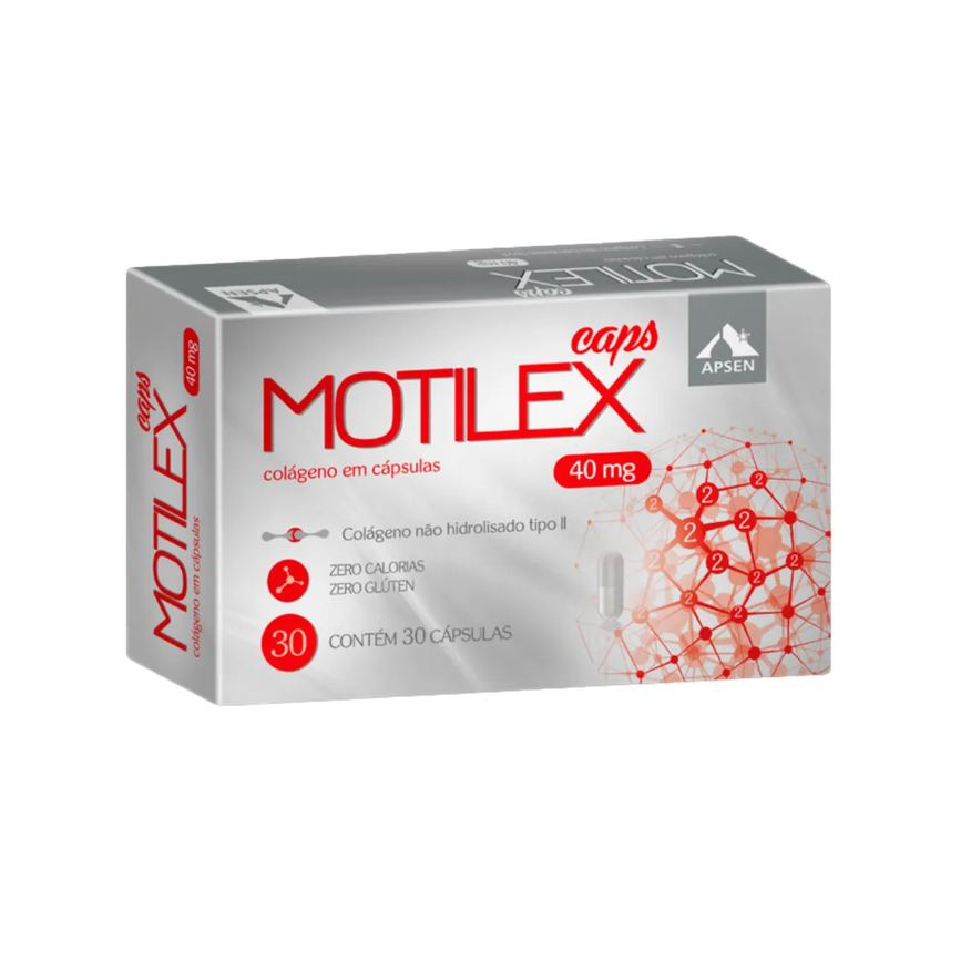 Apsen Suplemento Vitamina Motilex Cápsulas 40mg 30 Cápsulas