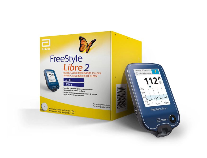 FreeStyle Libre Leitor de Glicose 2 1 unidade