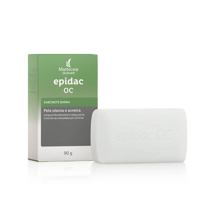 Epidac Sabonete Facial em Barra Mantecorp Oc Antioleosidade com 90g