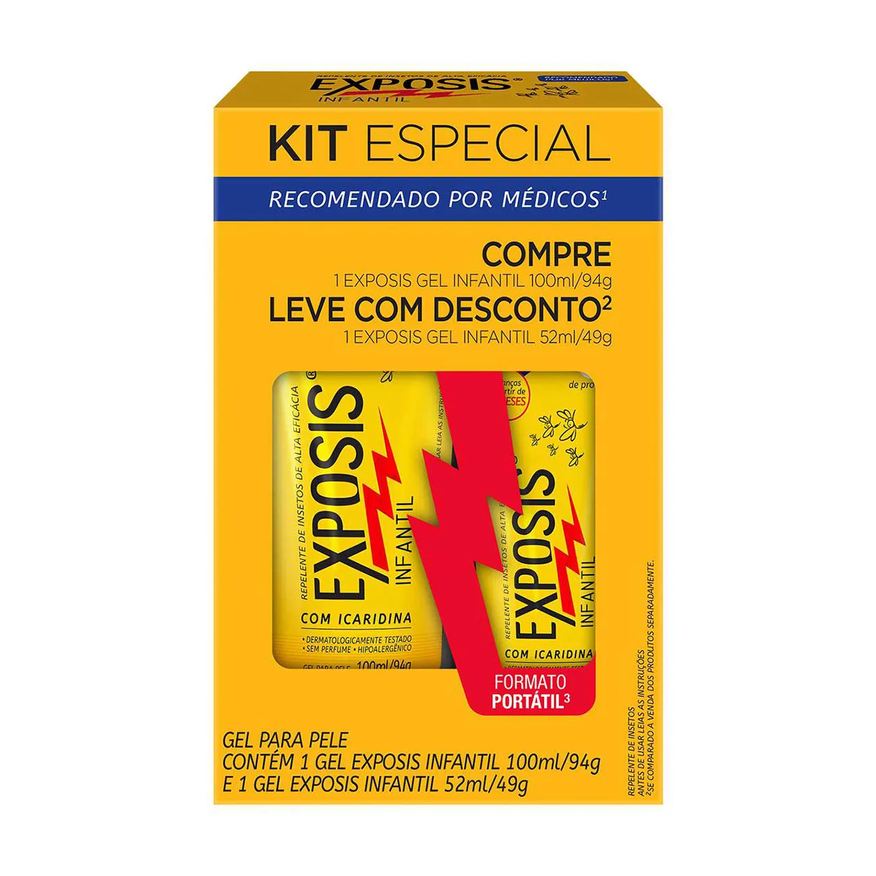 Needs Repelente de Insetos Gel Família Com Icaridina 100ml