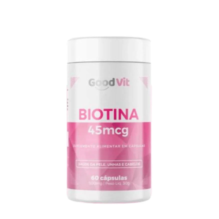 Good Vit Biotina 45Mcg C/60 cápsulas