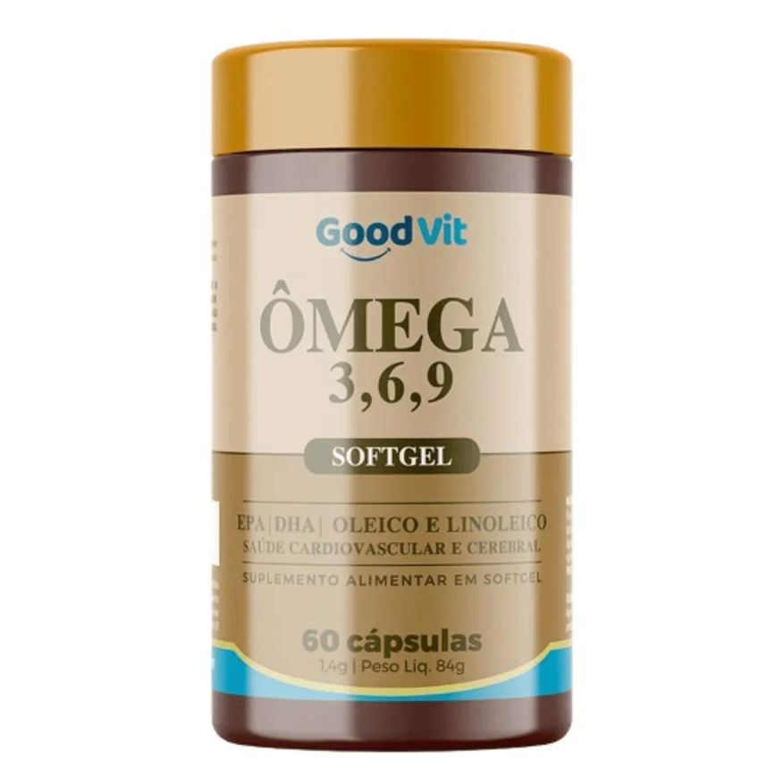 Good Vit Ômega 3,6,9 Softgel C/60 cápsulas