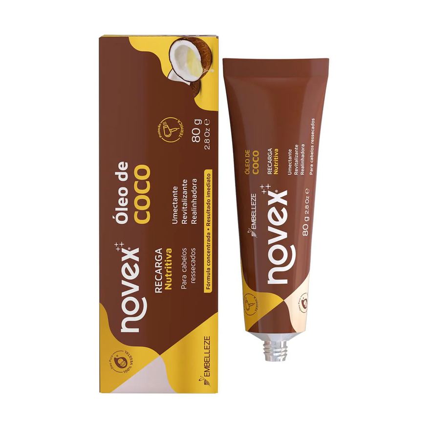 Novex Máscara Capilar Hidratante Recarga Nutritiva 80g