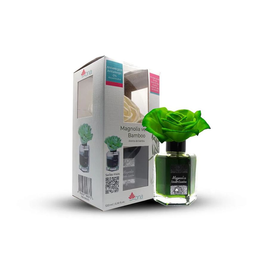 Ona Aromatizador Aromatizante Ona Flor Magnólia Verde Bamboo 120ml