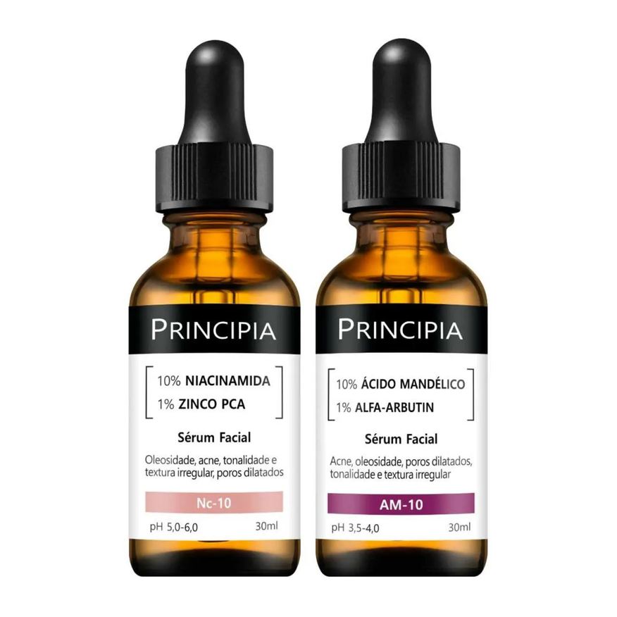 Principia Kit C/2 Séruns Antimanchas Niacinamida+ Mandélico
