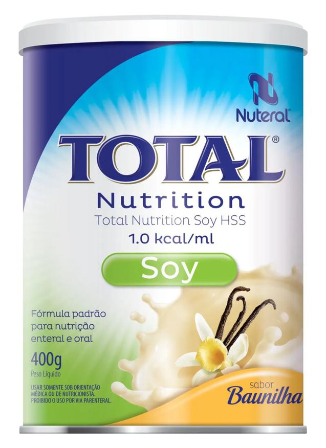 Nuteral Nutrição Enteral 01 Latas Total Nutrition Soy