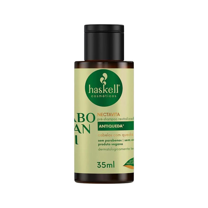 Haskell Pré Shampoo Revitalizador Nectavita Jaborandi 35ml - Cosméticos
