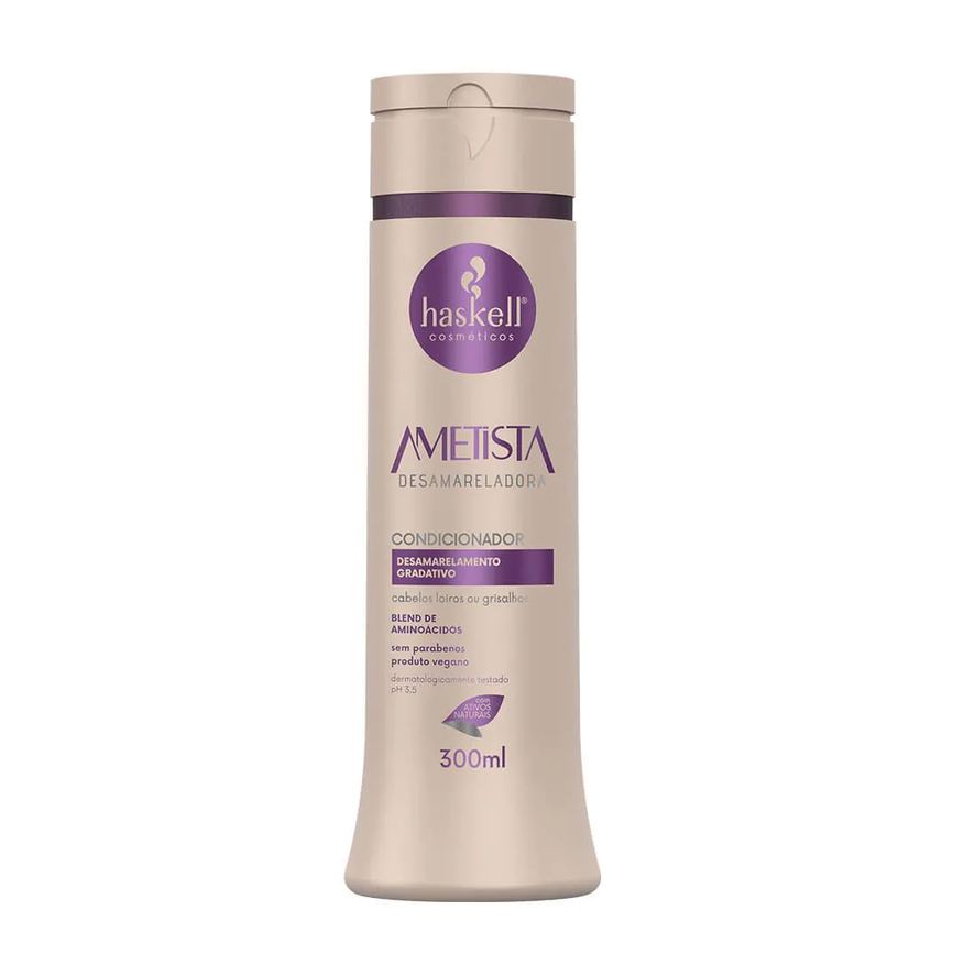 Haskell Condicionador Ametista Desamareladora 300ml - Cosméticos