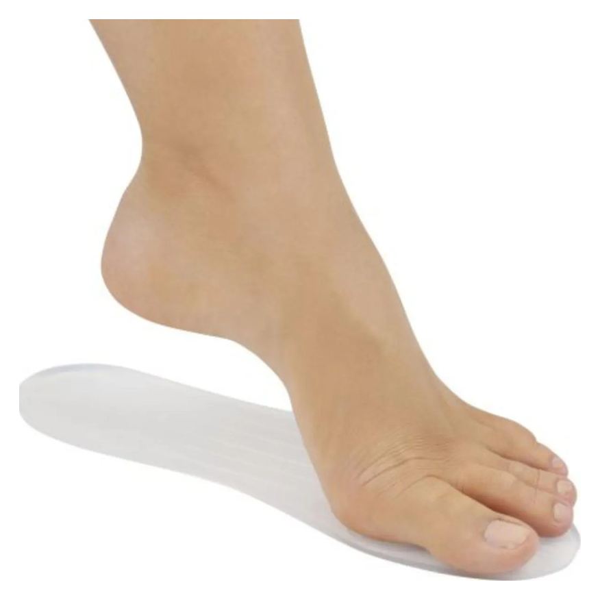 de Palmilha Silicone Ortopédica Anti - Impacto Esportiva Esportão Alívio Dores Ortho Pauher - 43 / 44