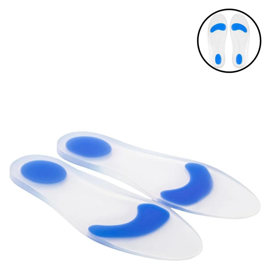Hidrolight Palmilha Ortopedica com Arco e Ponto Azul Esporão Anti Impacto 39 / 40