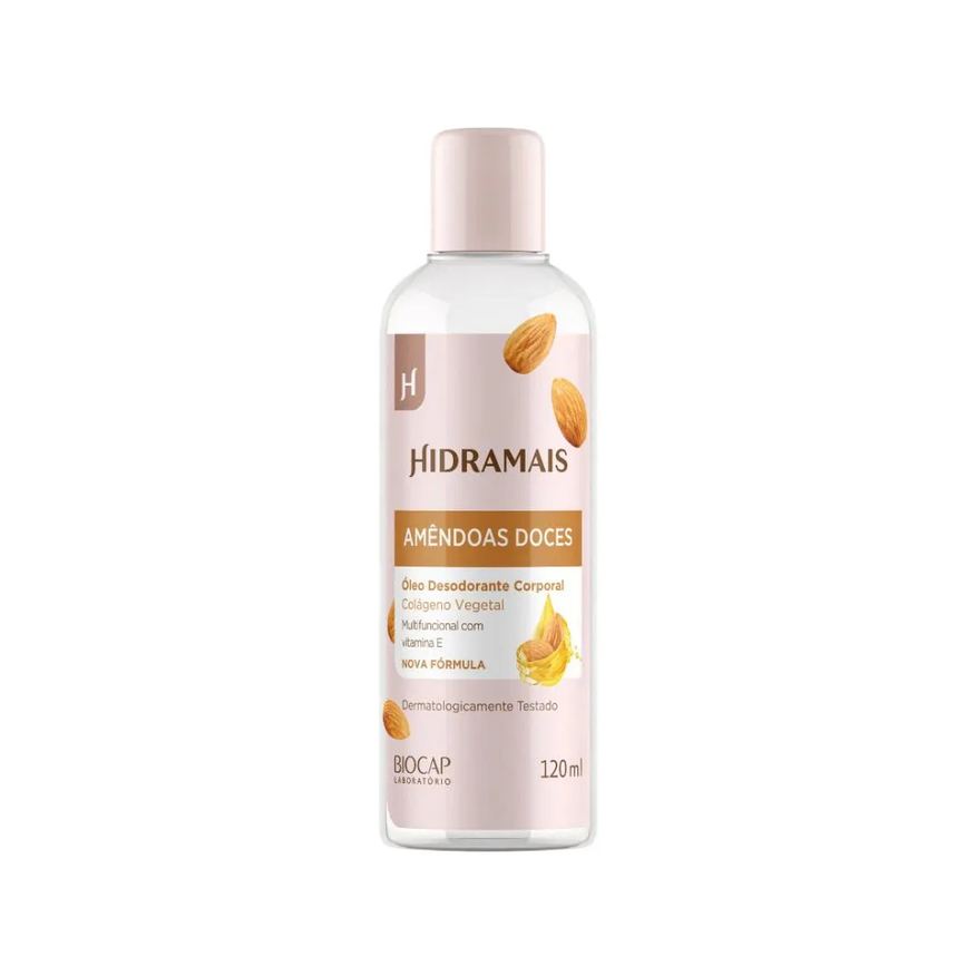 Hidramais Óleo Desodorante Corporal Amêndoas Doce 120ml