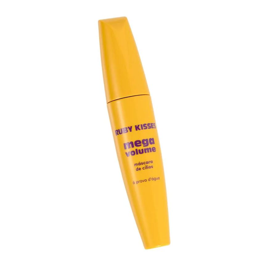 Kiss Mascara de Cilios Mega Volume A Prova Dagua Ruby Kisses