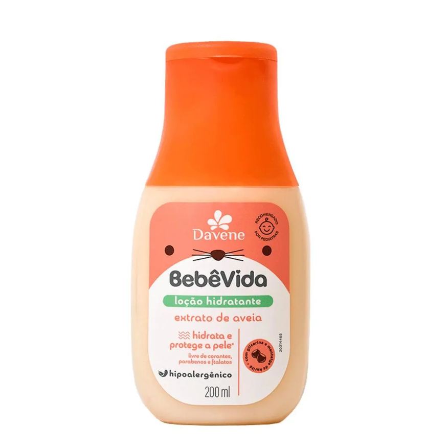 Davene Loção Hidratante Bebe Vida 200ml