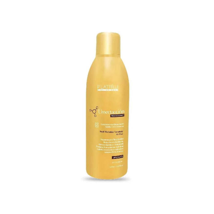 P'Lattélli Profissional Condicionador Plattélli Umectación 1000ml