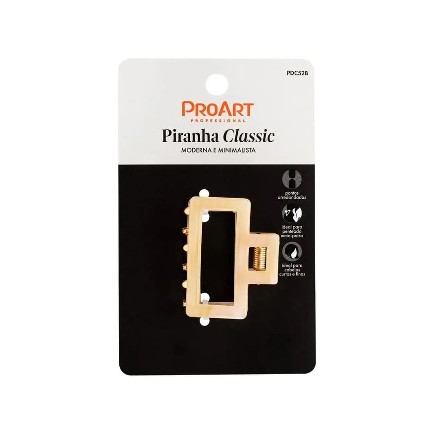 Proart Piranha de Cabelo Classic Branca