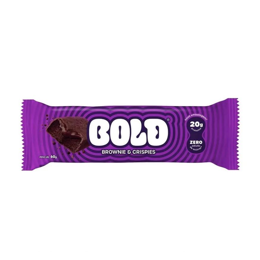 Bold Bar (60g) - Sabor: Brownie E Crispies